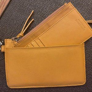 Lucky Brand Rayla Wristlet/Clutch Purse (mustard)